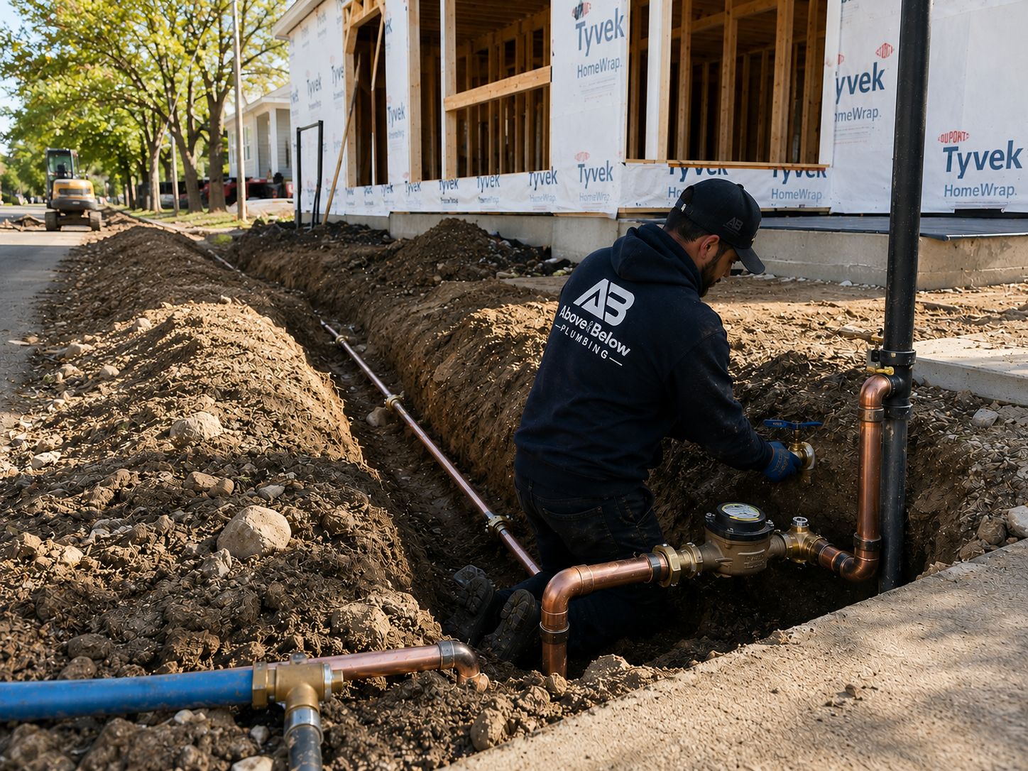 New Water Service Install